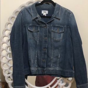 Paige denim jacket size XL